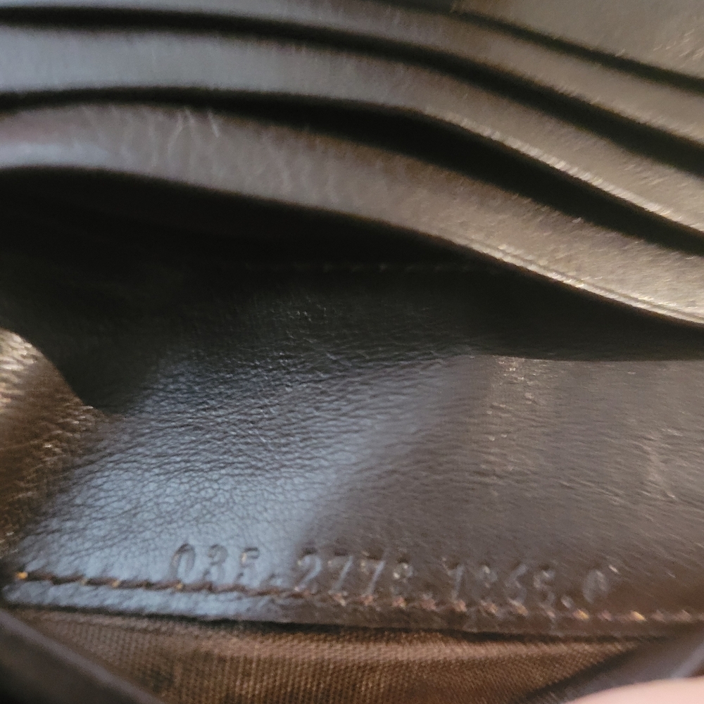 Gucci Vintage bamboo  leather  wallet - Picture 15 of 16
